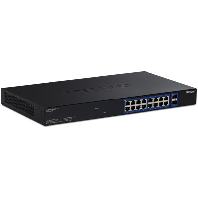 TRENDnet TEG-3182WS 18-Port Managed Multi-Gig Ethernet Switch, 2x 10G SFP+ ports, rack mountable